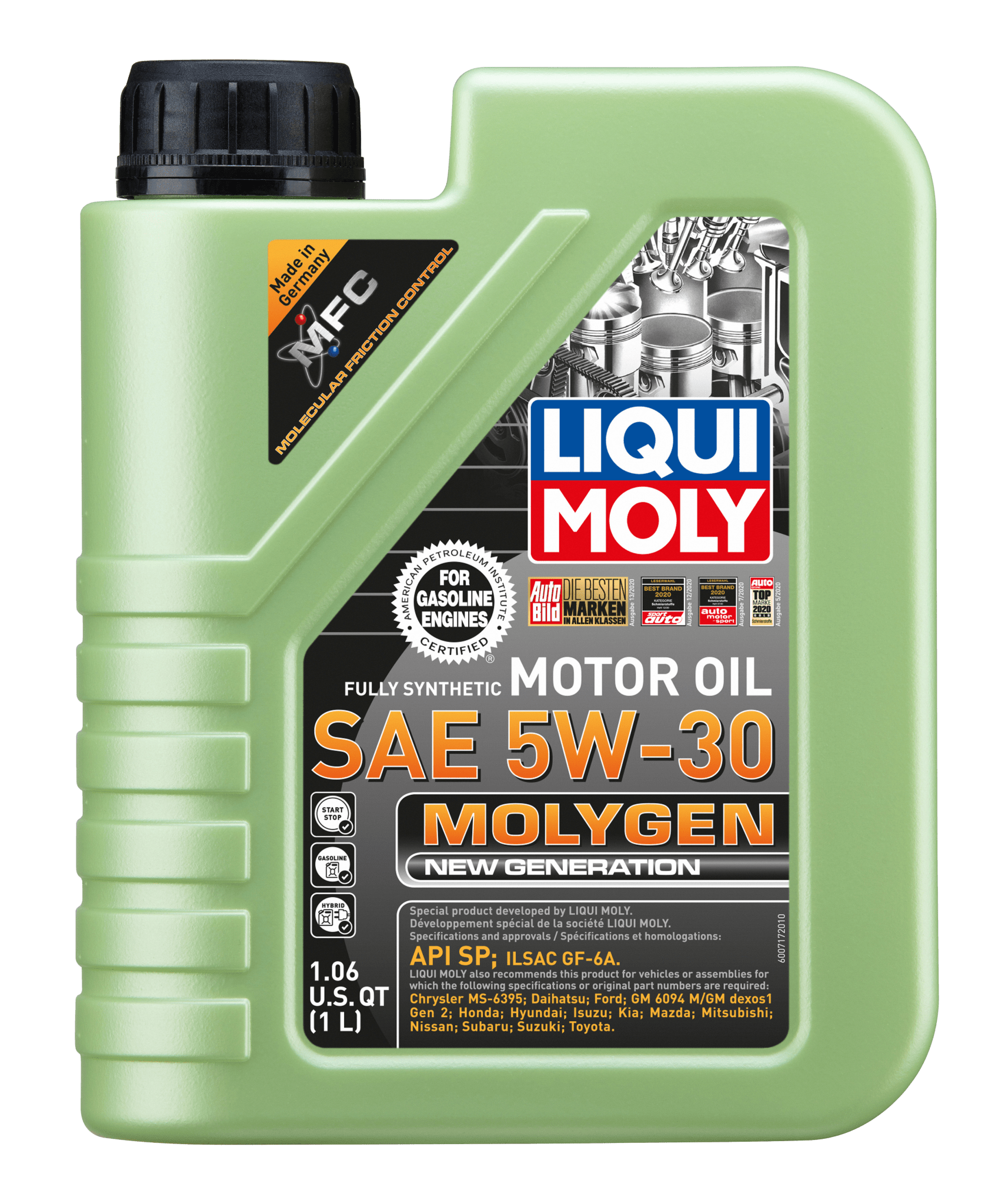 LIQUI MOLYLIQUI MOLY Molygen New Generation SAE 5W - 30 Engine Oil | 20226