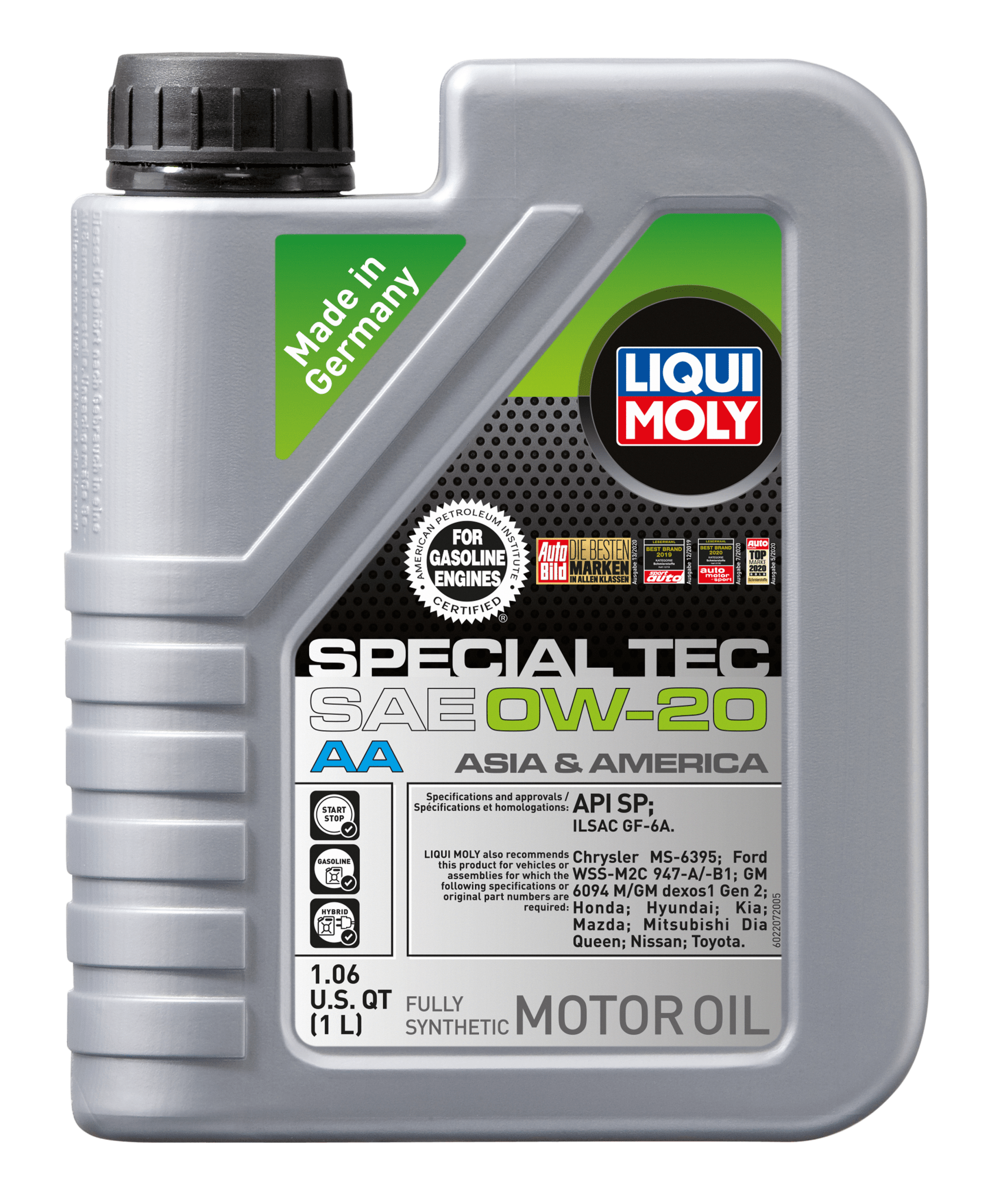 LIQUI MOLYLIQUI MOLY Special Tec AA SAE 0W - 20 | 2207