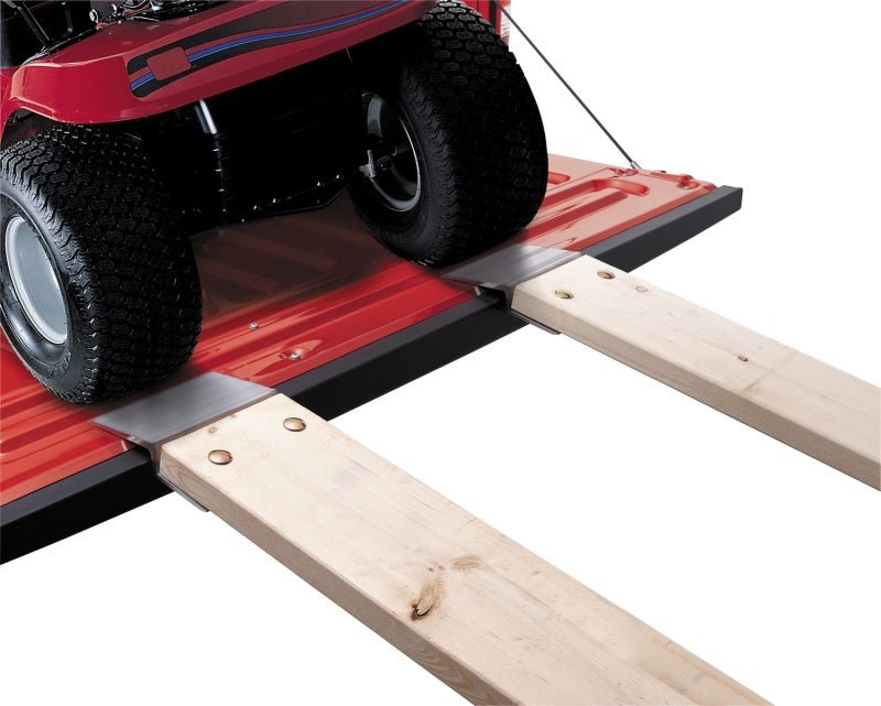 LUNDLund Universal Ramp Kit For 2X8in To 2X10in Planks 9X7.5X2.25in - Silver