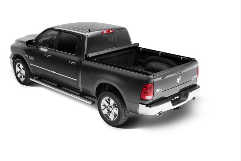 LUNDLund 02 - 17 Dodge Ram 1500 (8ft. BedExcl. Beds w/Rambox) Genesis Roll Up Tonneau Cover - Black