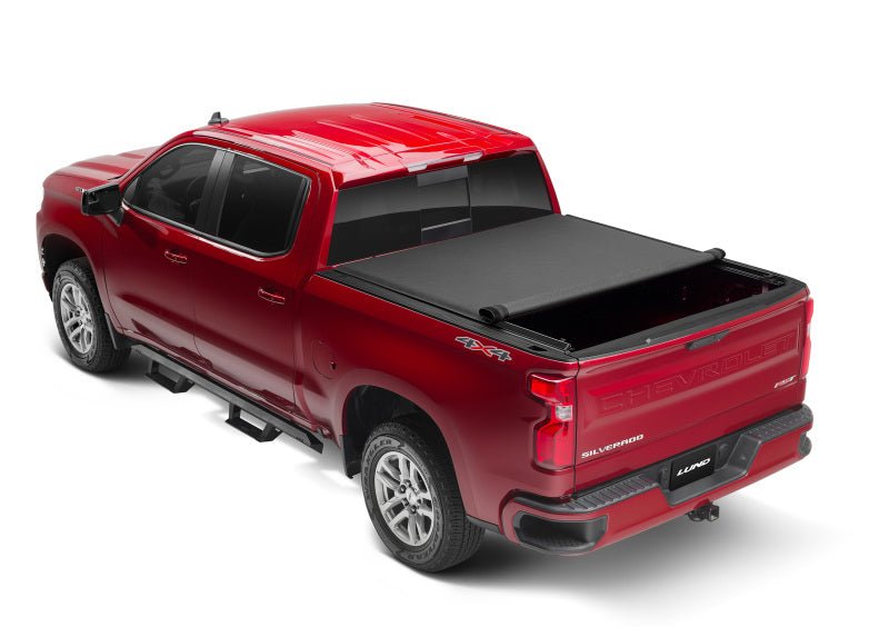 LUNDLund 15 - 17 Chevy Colorado (6ft. Bed) Genesis Elite Roll Up Tonneau Cover - Black