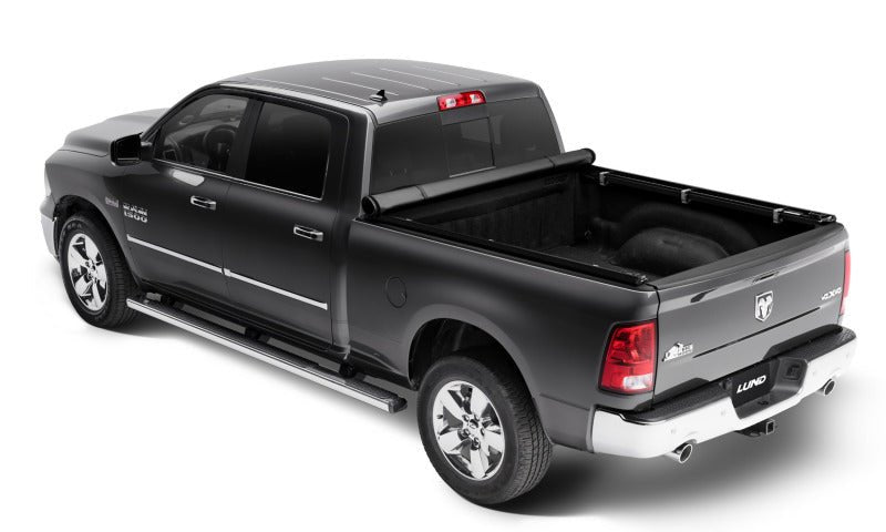 LUNDLund 02 - 17 Dodge Ram 1500 (5.5ft. Bed) Genesis Elite Roll Up Tonneau Cover - Black