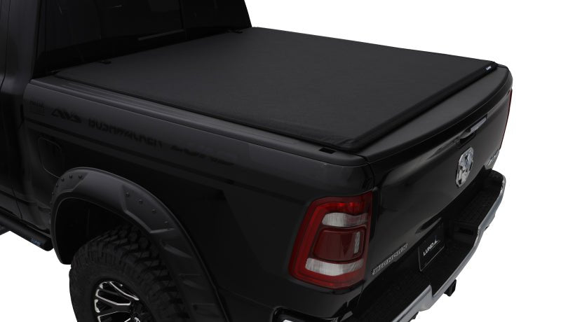 LUNDLund 02 - 17 Dodge Ram 1500 (5.5ft. Bed) Genesis Elite Roll Up Tonneau Cover - Black