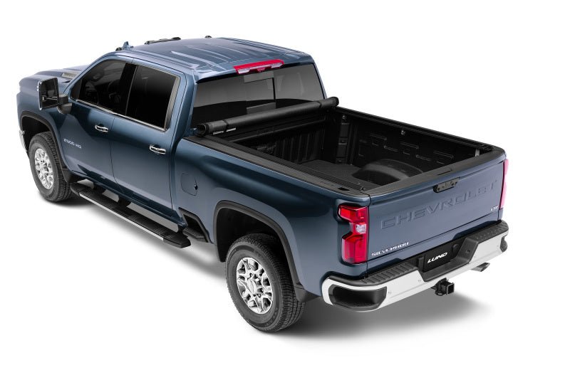 LUNDLund 07 - 17 Chevy Silverado 1500 (6.5ft. Bed) Genesis Elite Roll Up Tonneau Cover - Black