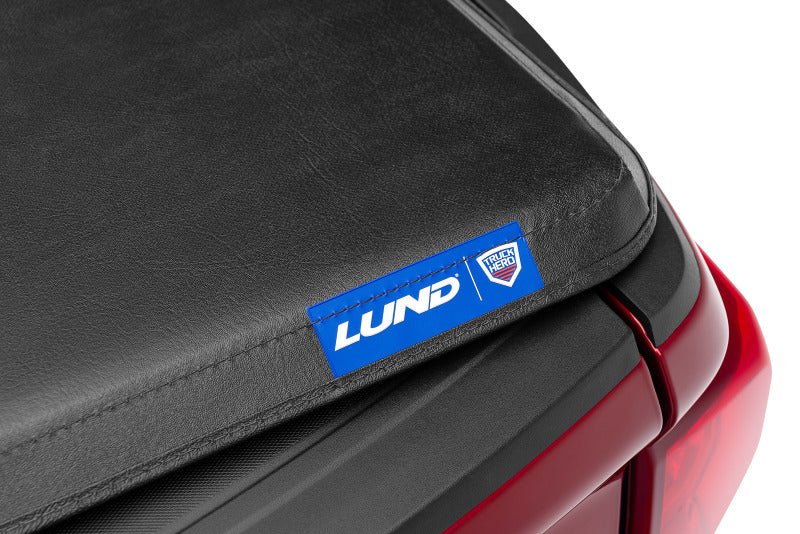 LUNDLund 99 - 17 Ford F - 250 Super Duty Styleside (6.8ft. Bed) Hard Fold Tonneau Cover - Black