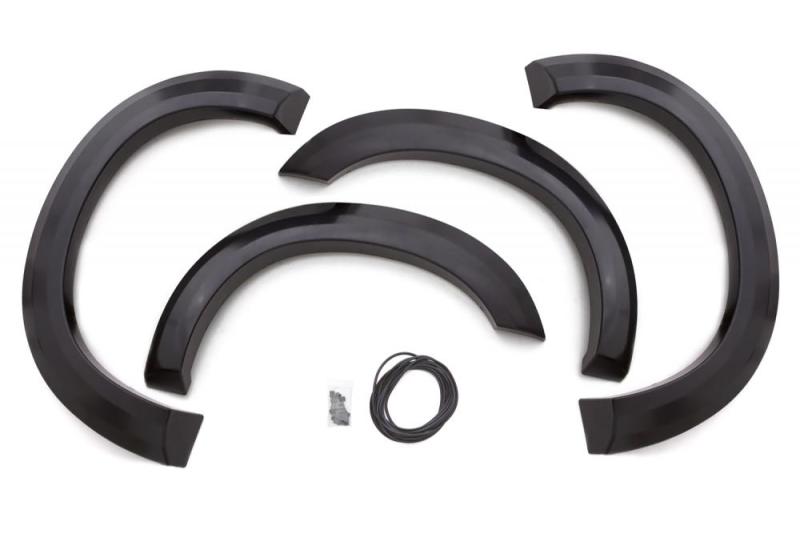 LUNDLund 07 - 13 Chevy Silverado 1500 Ex - Extrawide Smooth Elite Series Fender Flares - Black (4 Pc.)