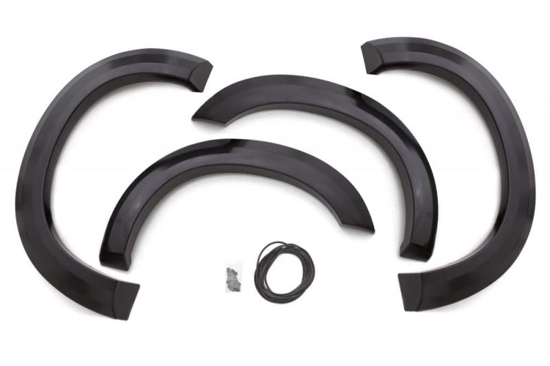 LUNDLund 07 - 13 Chevy Silverado 1500 Ex - Extrawide Smooth Elite Series Fender Flares - Black (4 Pc.)