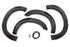 LUNDLund 07 - 13 Chevy Silverado 1500 Ex - Extrawide Smooth Elite Series Fender Flares - Black (4 Pc.)