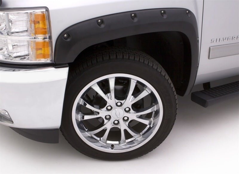 LUNDLund 99 - 07 Chevy Silverado 1500 RX - Rivet Style Textured Elite Series Fender Flares - Black (4 Pc.)