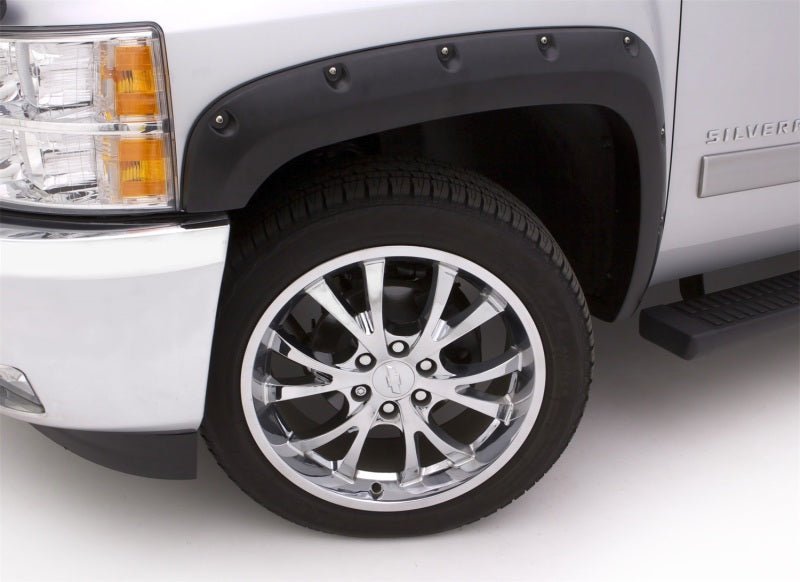 LUNDLund 07 - 14 GMC Sierra 2500 RX - Rivet Style Textured Elite Series Fender Flares - Black (4 Pc.)