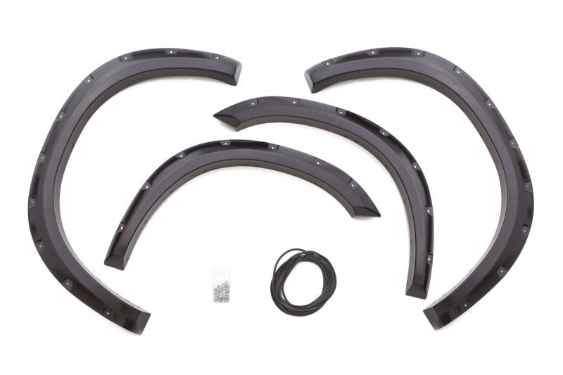 LUNDLund 02 - 08 Dodge Ram 1500 RX - Rivet Style Textured Elite Series Fender Flares - Black (4 Pc.)