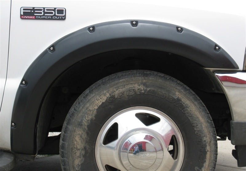 LUNDLund 99 - 07 Ford F - 250 RX - Rivet Style Textured Elite Series Fender Flares - Black (4 Pc.)