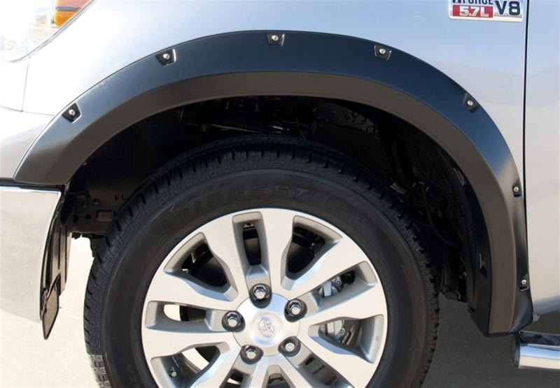 LUNDLund 07 - 13 Toyota Tundra RX - Rivet Style Smooth Elite Series Fender Flares - Black (4 Pc.)