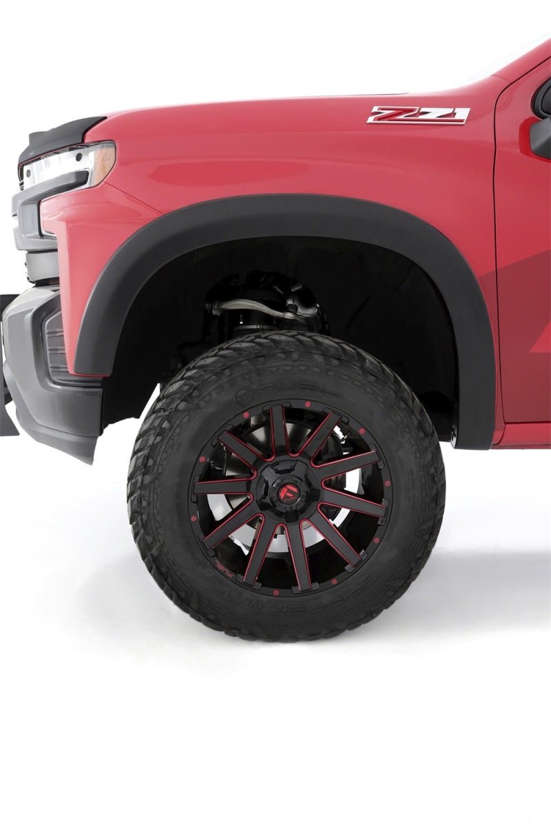 LUNDLund 19 - 21 Chevy Silverado 1500 SX - Sport Smooth Elite Series Front Fender Flares - Black (2 Pc.)