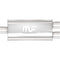 MagnaFlow Exhaust ProductsMagnaFlow Exhaust Products MagnaFlow 5 X 8in. Oval Straight - Through Performance Exhaust Muffler | 12198
