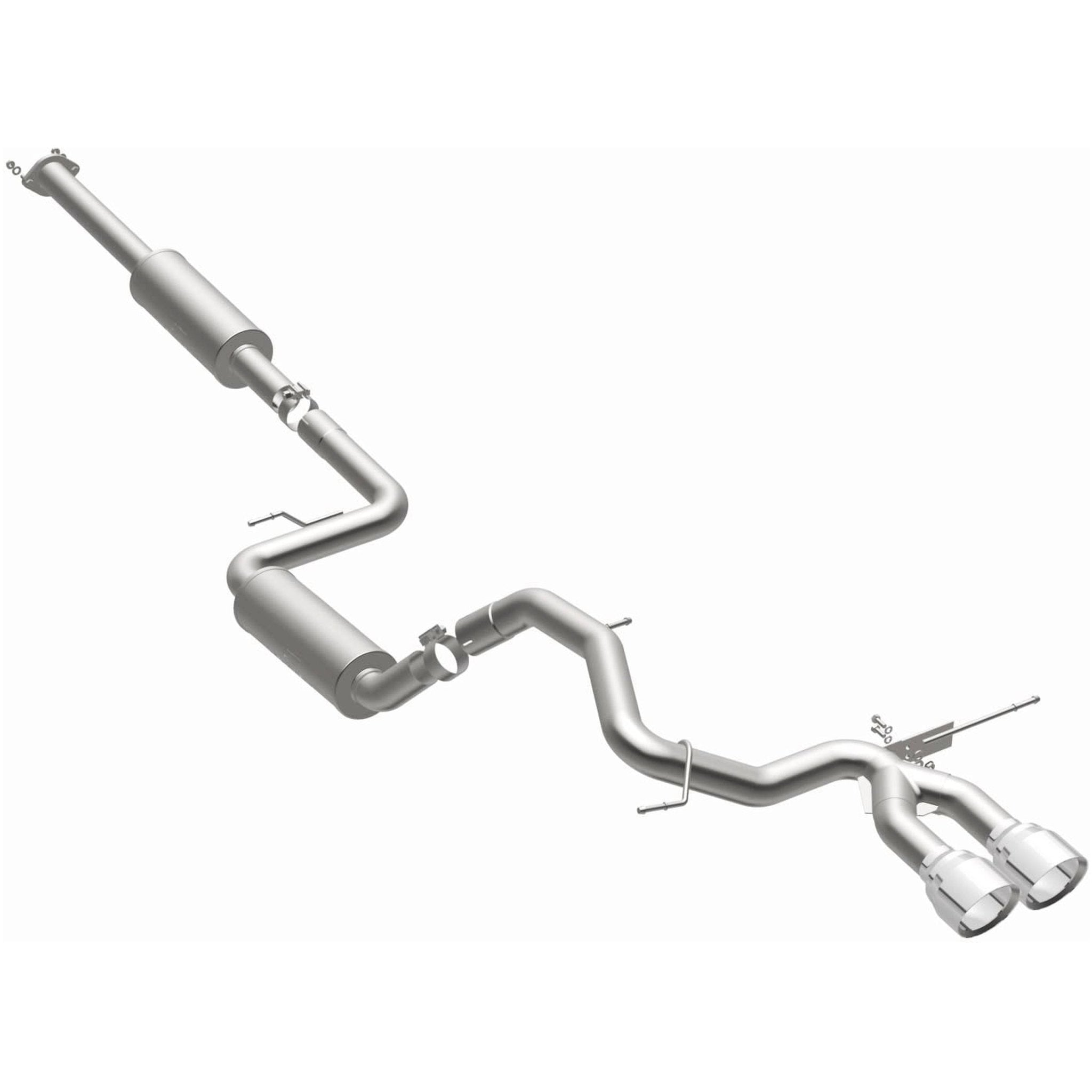MagnaFlow Exhaust ProductsMagnaFlow Exhaust Products MagnaFlow 2013 - 2018 Ford Focus Street Series Cat - Back Performance Exhaust System | 15155