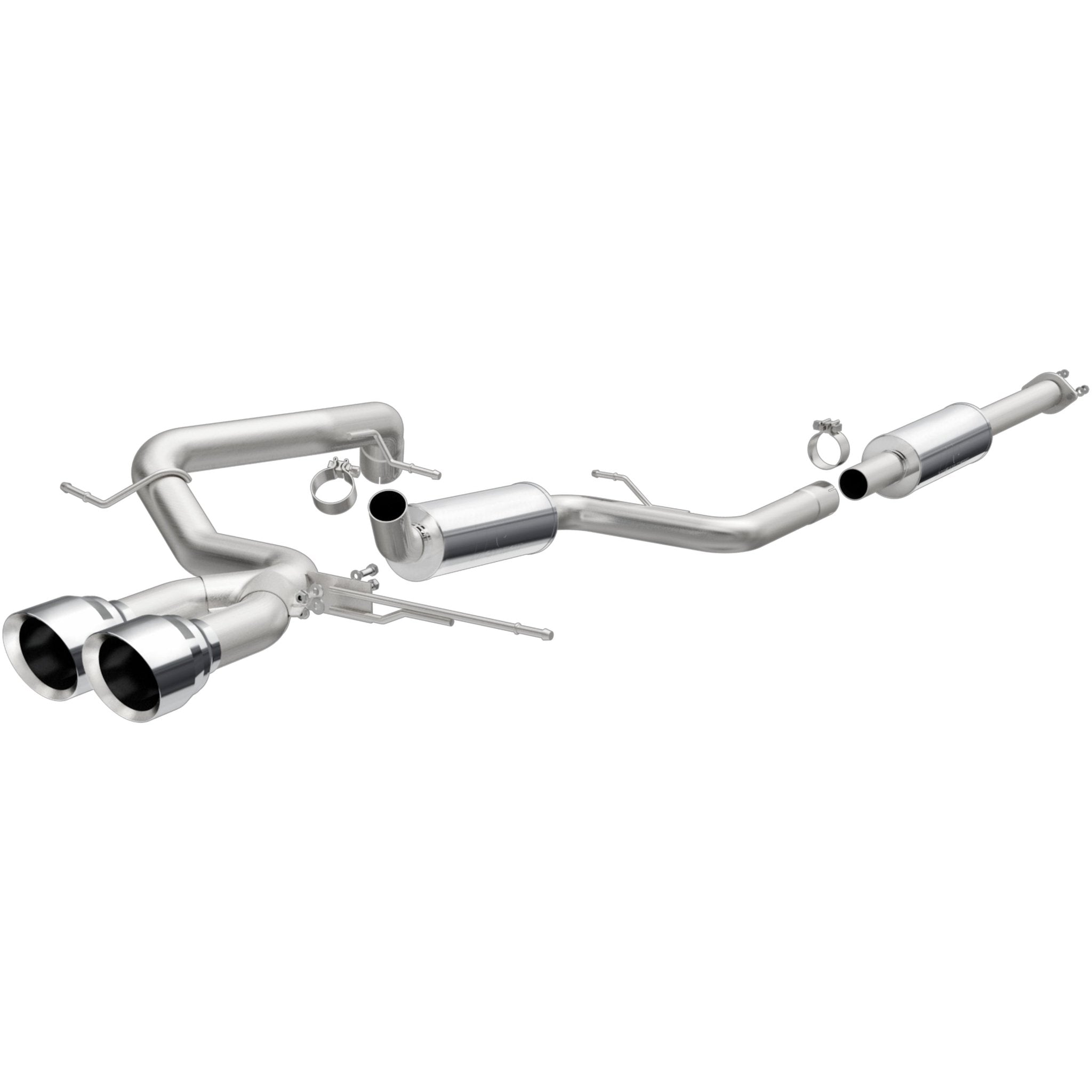 MagnaFlow Exhaust ProductsMagnaFlow Exhaust Products MagnaFlow 2013 - 2018 Ford Focus Street Series Cat - Back Performance Exhaust System | 15155