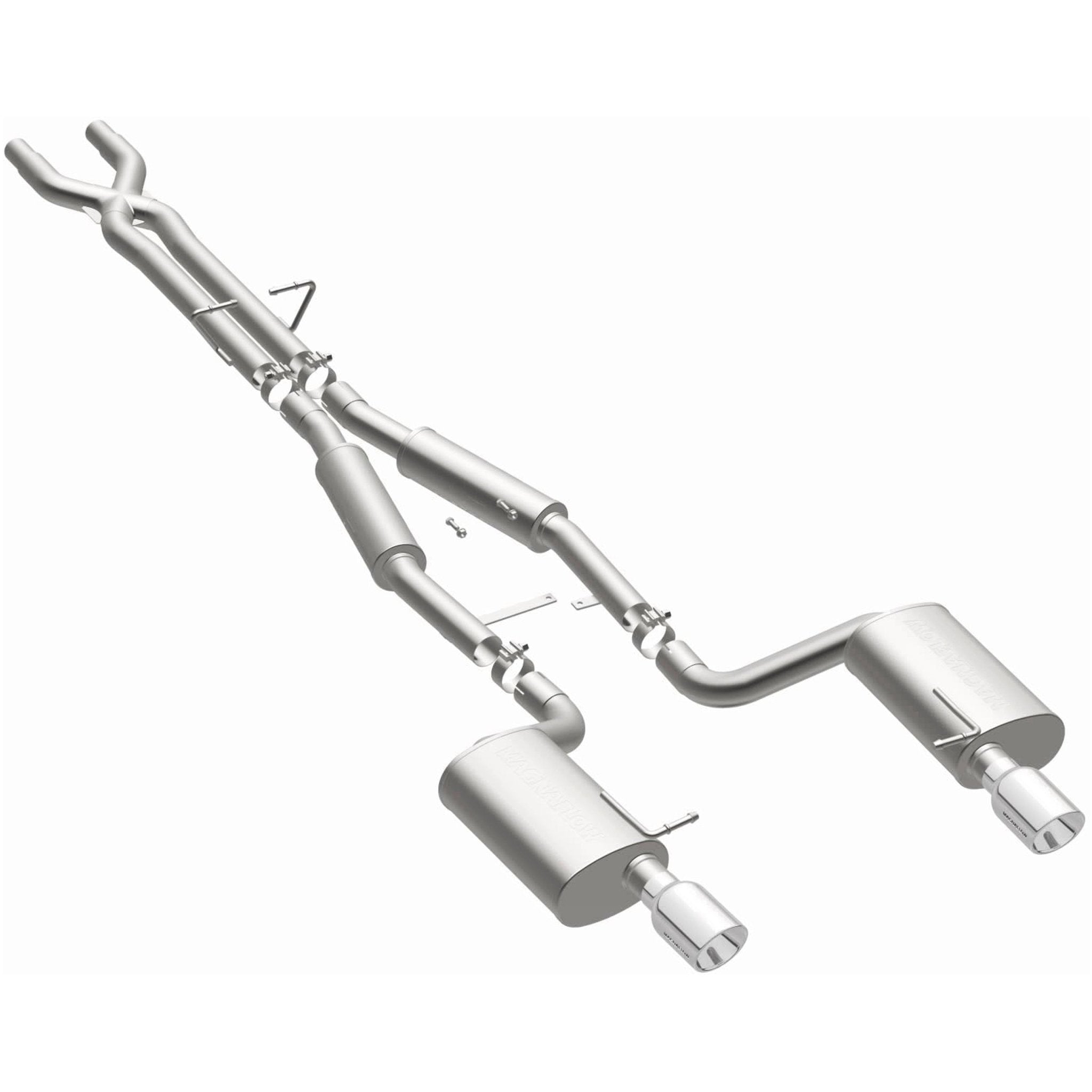 MagnaFlow Exhaust ProductsMagnaFlow Exhaust Products 2005 - 2008 Audi A4 Quattro Touring Series Cat - Back Performance Exhaust System | MPN 15326