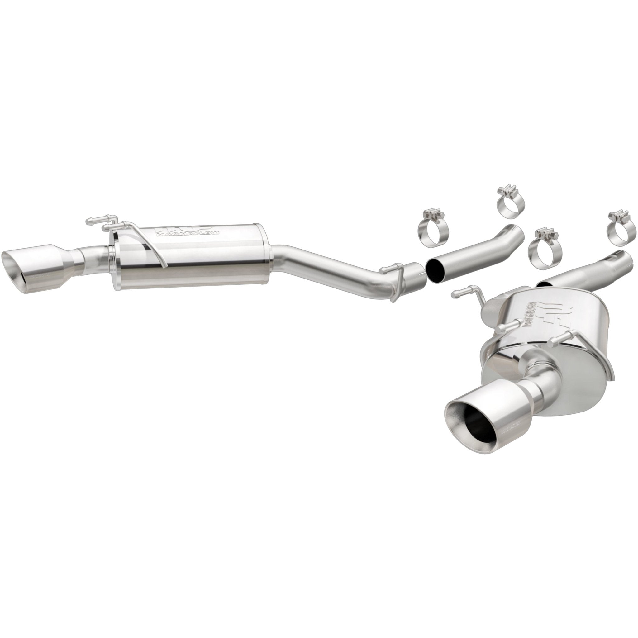 MagnaFlow Exhaust ProductsMagnaFlow Exhaust Products MagnaFlow 2010 - 2015 Chevrolet Camaro Street Series Axle - Back Performance Exhaust System | MPN 15354