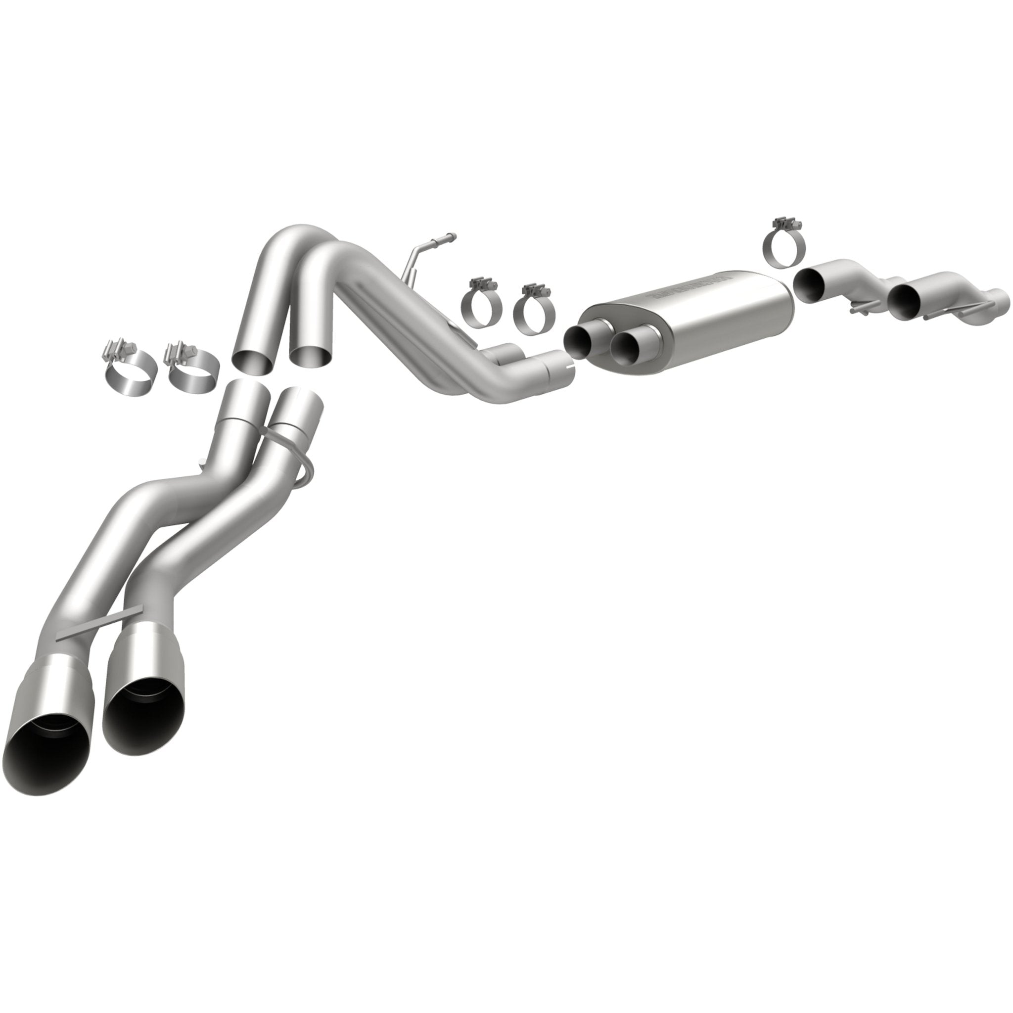 MagnaFlow Exhaust ProductsMagnaFlow Exhaust Products MagnaFlow 2011 - 2014 Ford F - 150 Street Series Cat - Back Performance Exhaust System | 15461