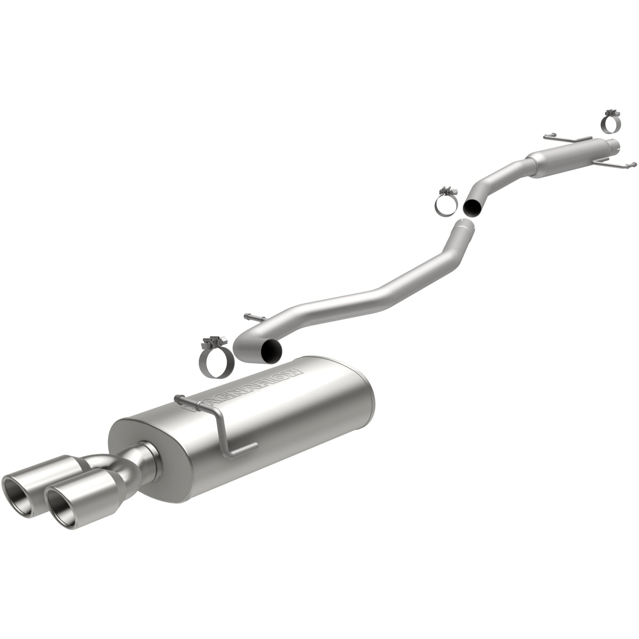 MagnaFlow Exhaust ProductsMagnaFlow Exhaust Products 2010 - 2012 Ford Fusion Street Series Cat - Back Performance Exhaust System | 15551