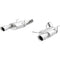 MagnaFlow Exhaust ProductsMagnaFlow Exhaust Products MagnaFlow 2011 - 2012 Ford Mustang Street Series Axle - Back Performance Exhaust System | 15593