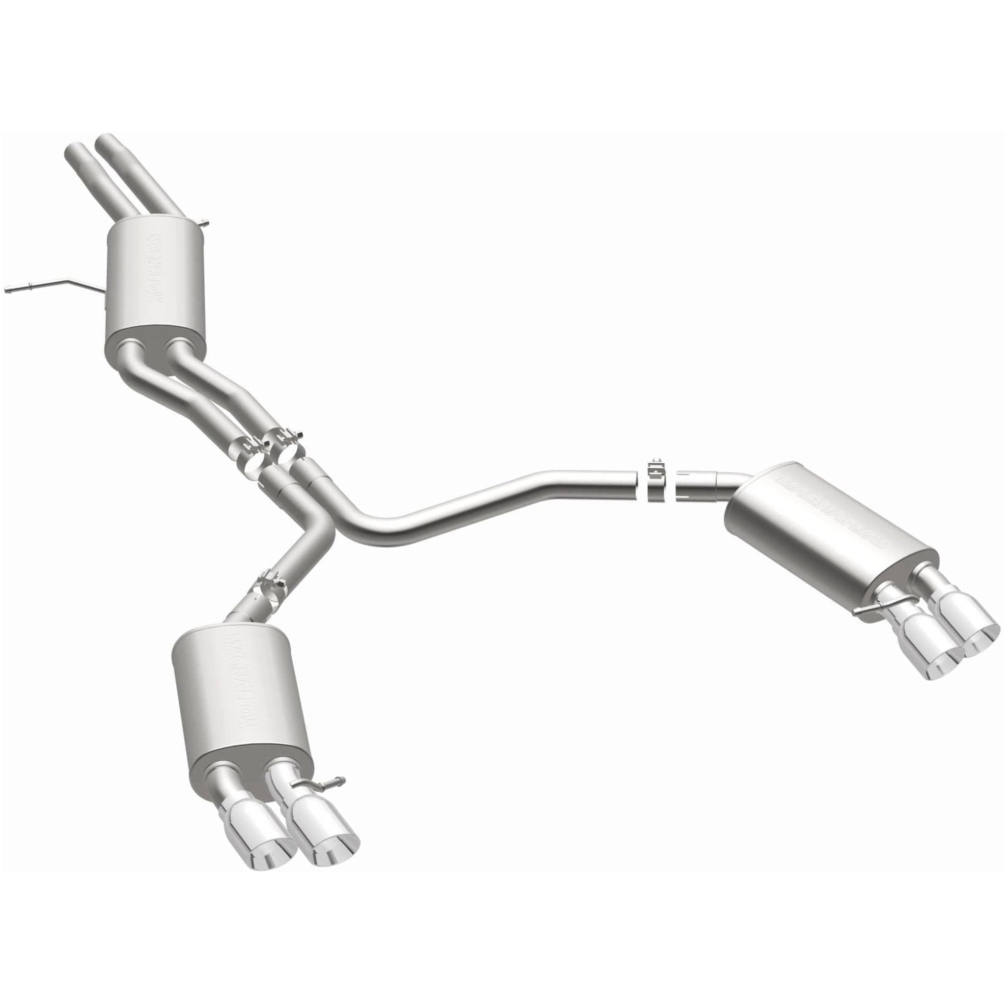 MagnaFlow Exhaust ProductsMagnaFlow Exhaust Products MagnaFlow 2010 - 2016 Audi S4 Touring Series Cat - Back Performance Exhaust System | 15599
