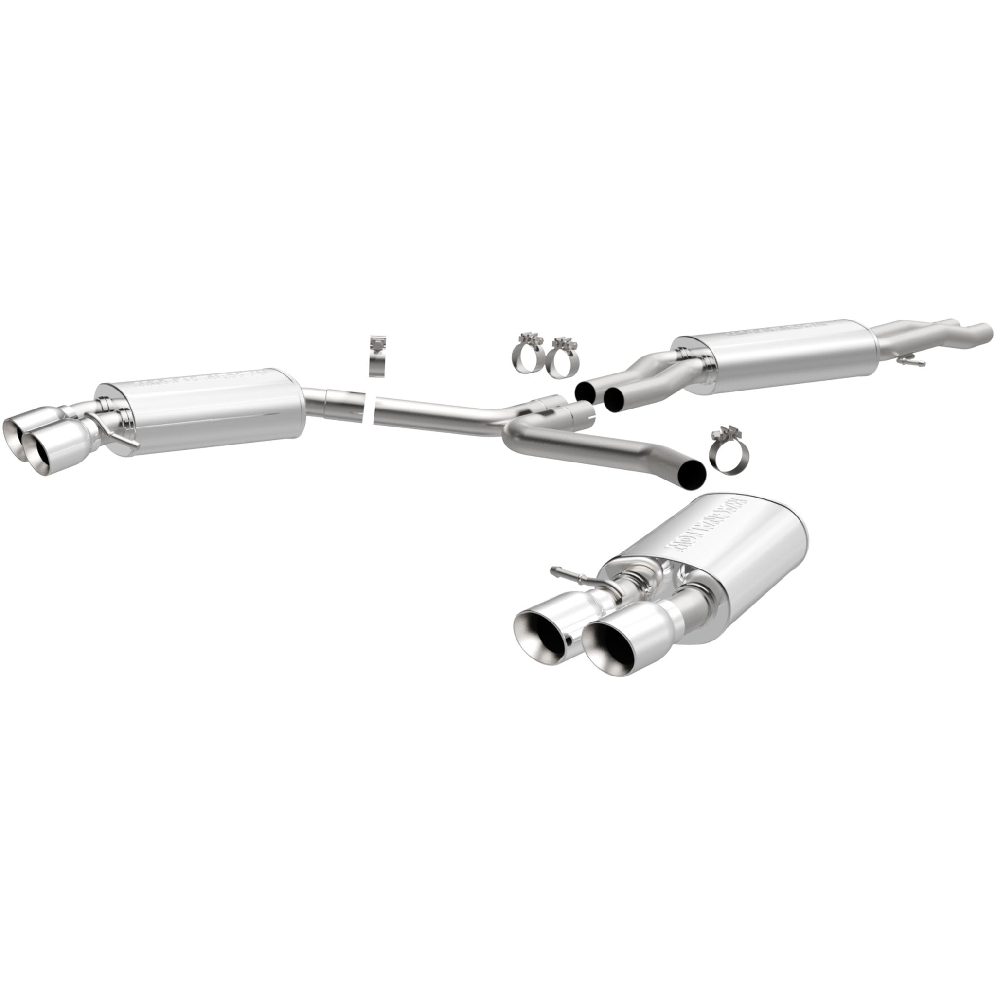 MagnaFlow Exhaust ProductsMagnaFlow Exhaust Products MagnaFlow 2010 - 2016 Audi S4 Touring Series Cat - Back Performance Exhaust System | 15599