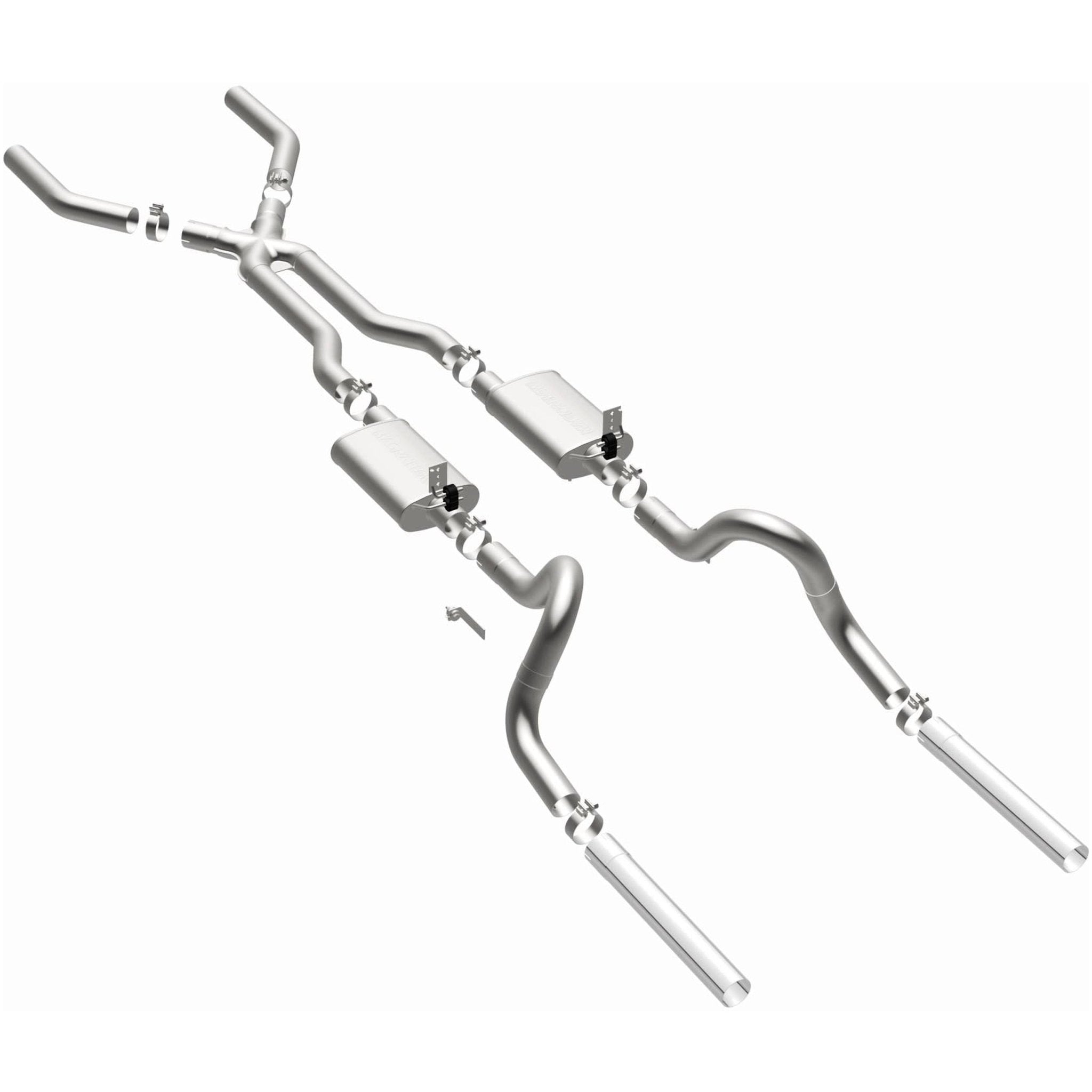 MagnaFlow Exhaust ProductsMagnaFlow Exhaust Products MagnaFlow 1964 - 1966 Ford Mustang Street Series Crossmember - Back Performance Exhaust System | 15817