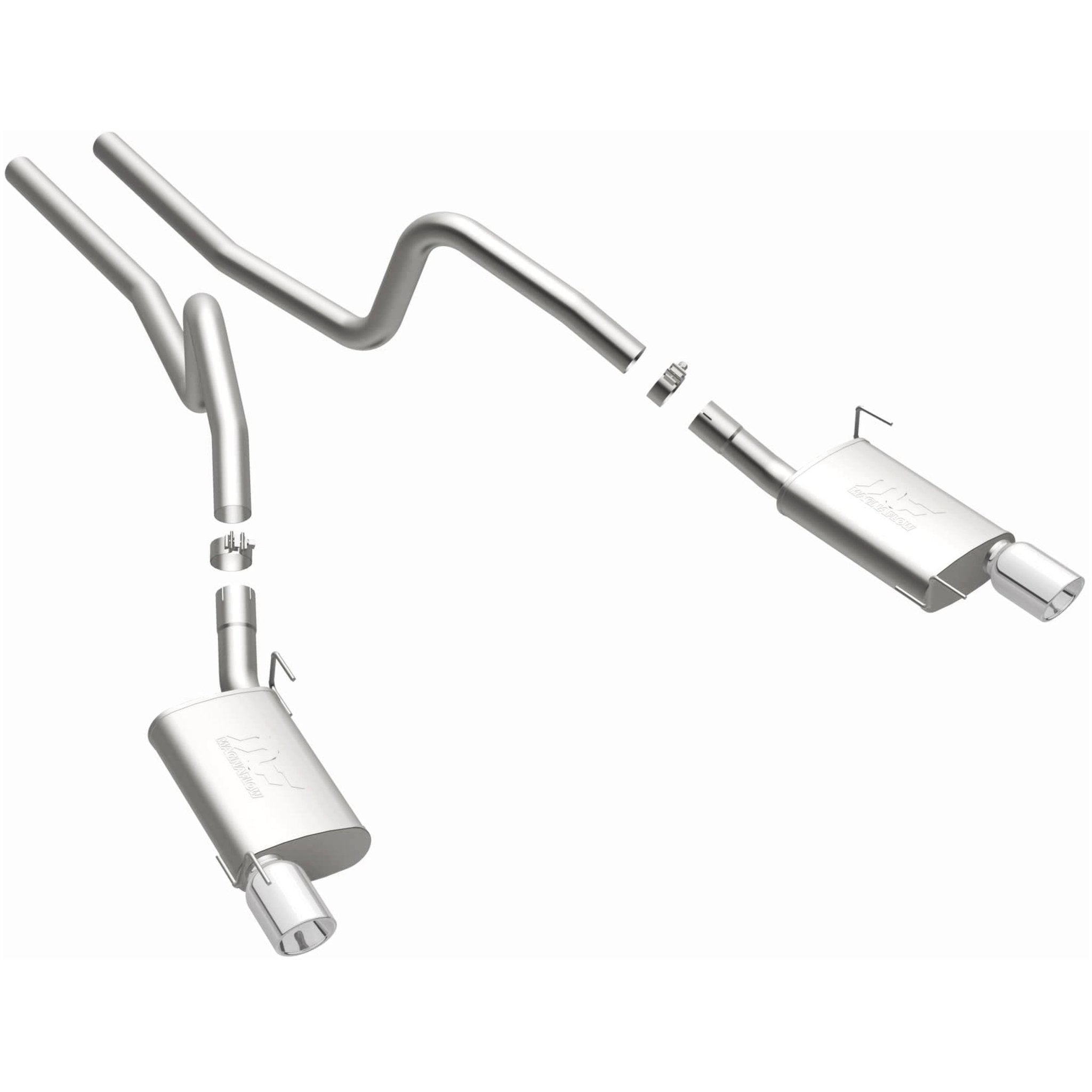 MagnaFlow Exhaust ProductsMagnaFlow Exhaust Products 2005 - 2009 Ford Mustang Street Series Cat - Back Performance Exhaust System | 15881