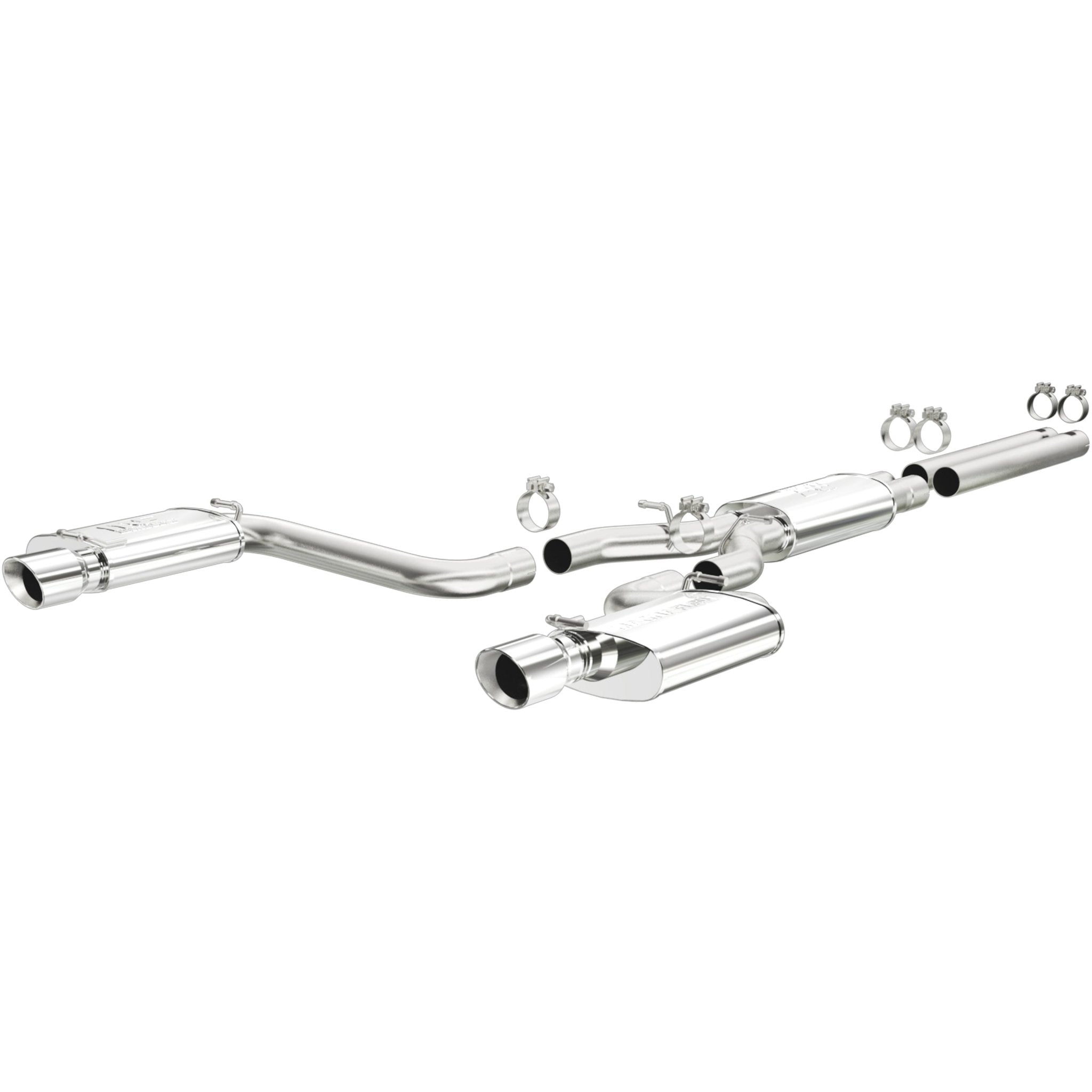 MagnaFlow Exhaust ProductsMagnaFlow Exhaust Products Street Series Stainless Cat - Back System | 16642