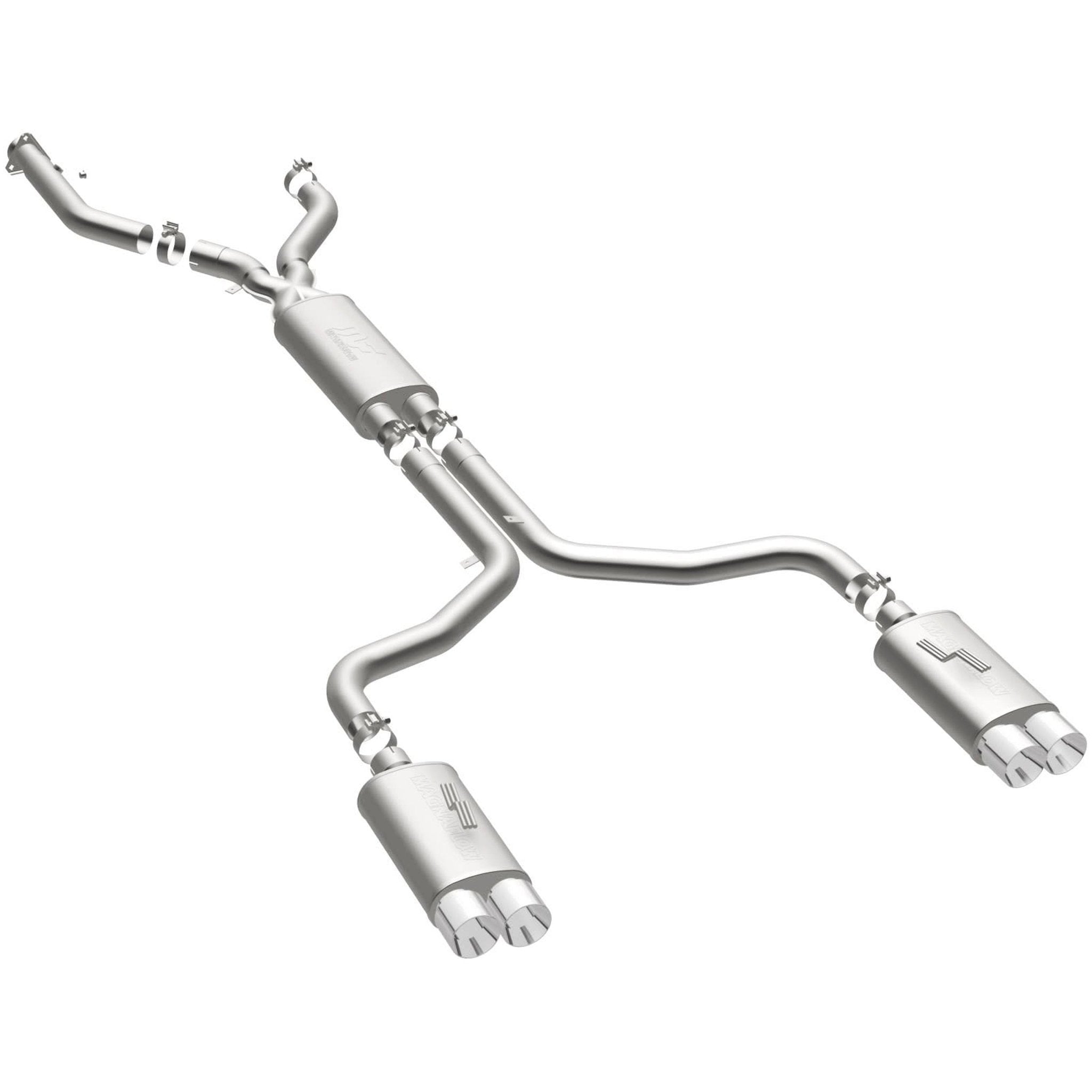 MagnaFlow Exhaust ProductsMagnaFlow Exhaust Products MagnaFlow 1992 - 1996 Chevrolet Corvette Street Series Cat - Back Performance Exhaust System | MPN: 16837