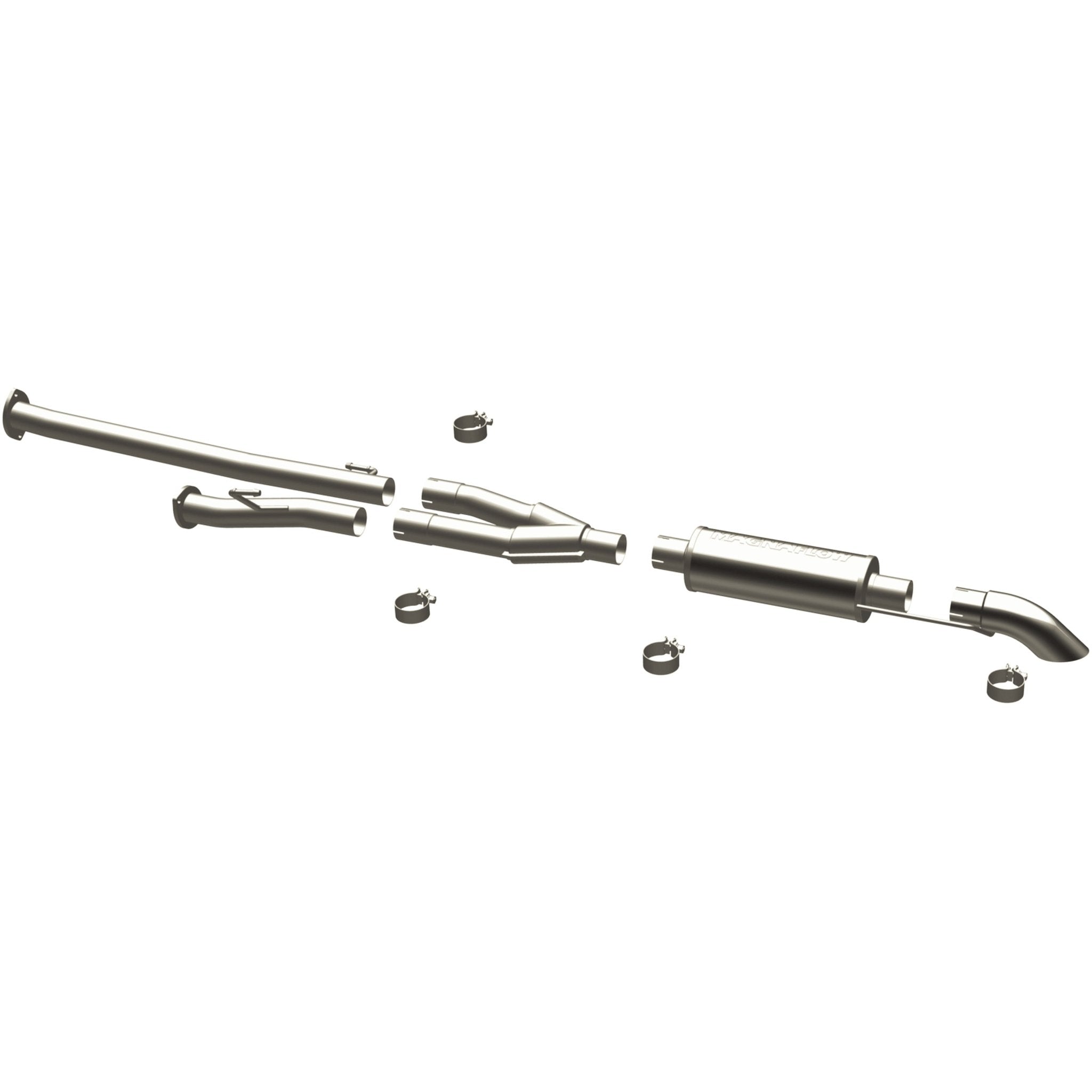 MagnaFlow Exhaust ProductsMagnaFlow Exhaust Products MagnaFlow 2009 - 2013 Toyota Tundra Off - Road Pro Series Cat - Back Performance Exhaust System | 17111