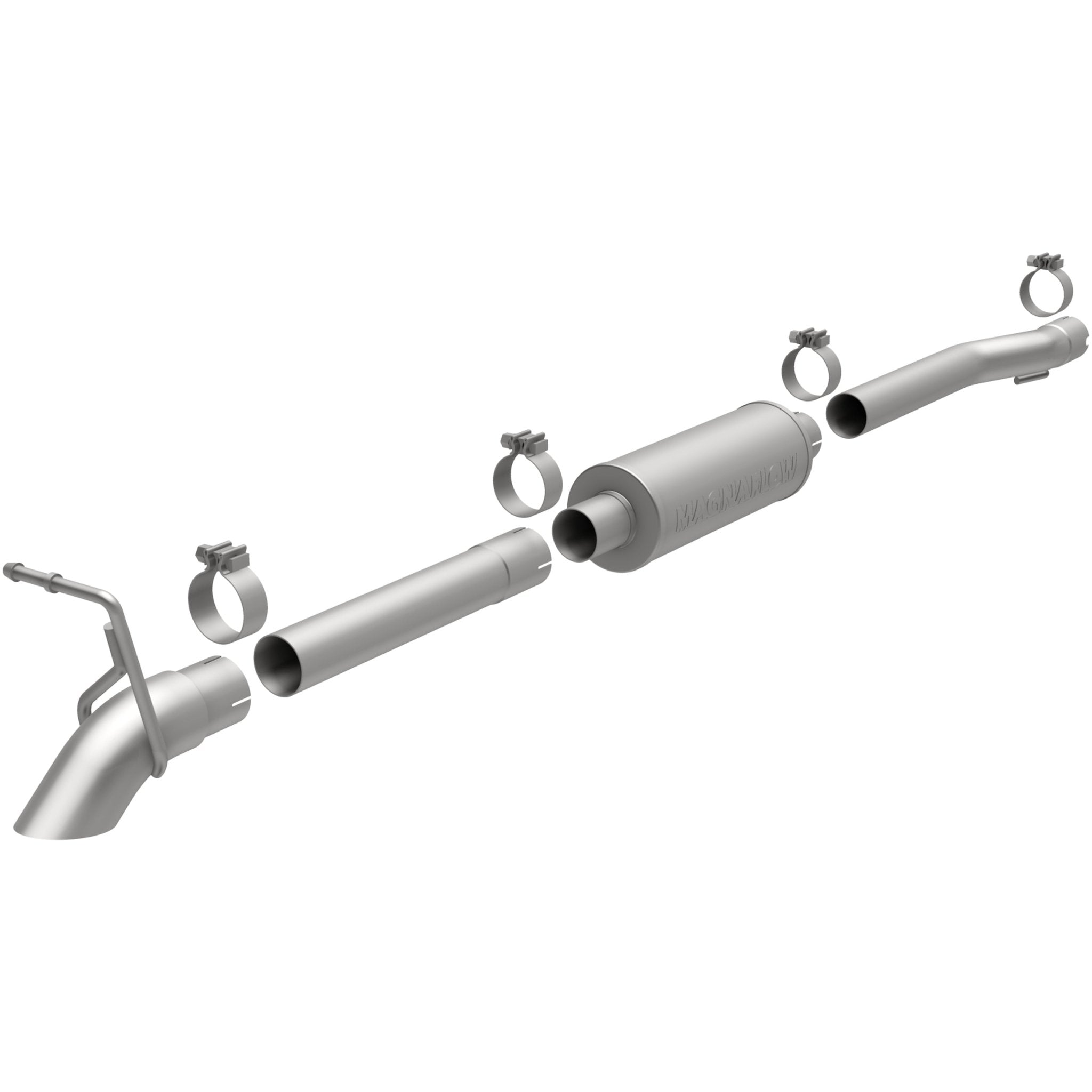 MagnaFlow Exhaust ProductsMagnaFlow Exhaust Products MagnaFlow 2007 - 2011 Jeep Wrangler Off - Road Pro Series Cat - Back Performance Exhaust System | 17120