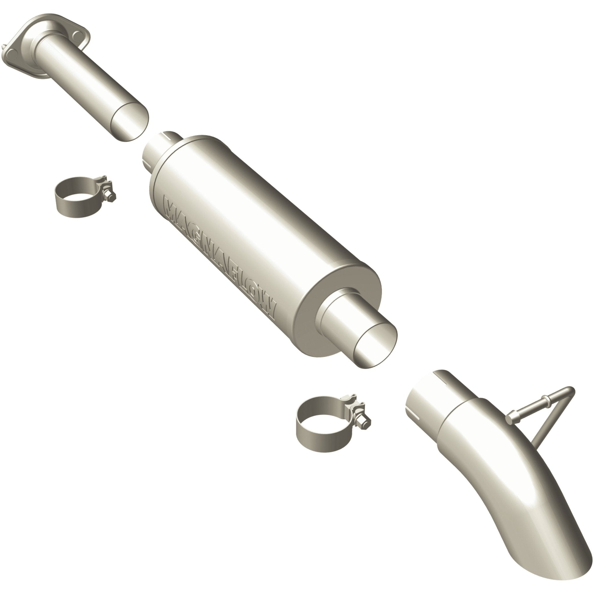 MagnaFlow Exhaust ProductsMagnaFlow Exhaust Products MagnaFlow 2004 - 2006 Jeep Wrangler Off - Road Pro Series Cat - Back Performance Exhaust System | 17121