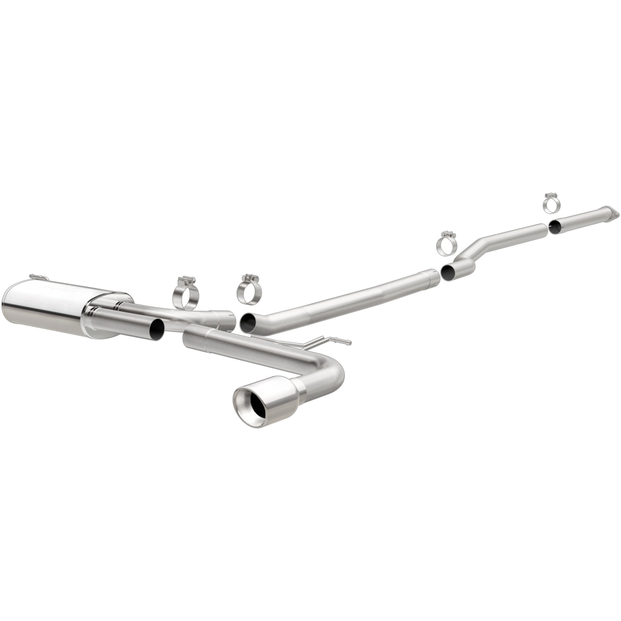 MagnaFlow Exhaust ProductsMagnaFlow Exhaust Products MagnaFlow 2015 - 2018 Ford Fusion Street Series Cat - Back Performance Exhaust System | MPN 19096
