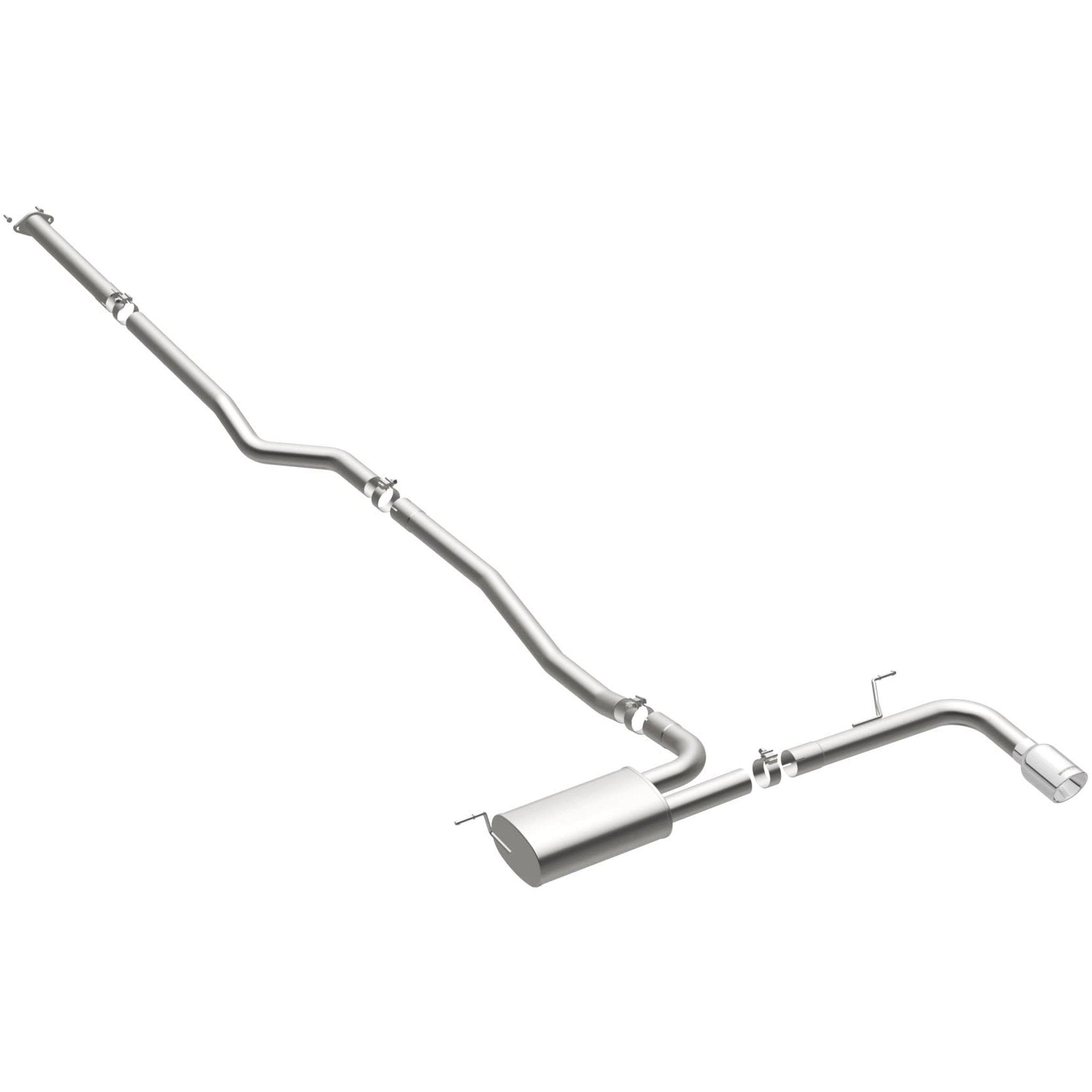 MagnaFlow Exhaust ProductsMagnaFlow Exhaust Products MagnaFlow 2015 - 2018 Ford Fusion Street Series Cat - Back Performance Exhaust System | MPN 19096