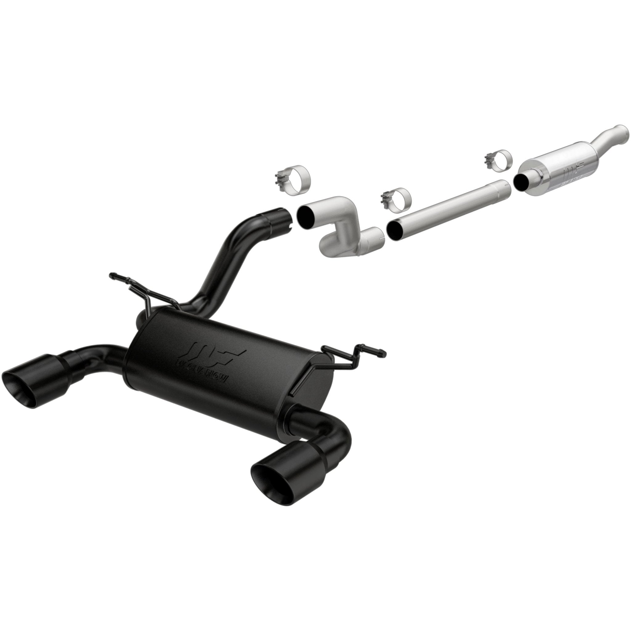 MagnaFlow Exhaust ProductsMagnaFlow Exhaust Products 2018 - 2024 Jeep Wrangler Street Series Cat - Back Performance Exhaust System | 19437