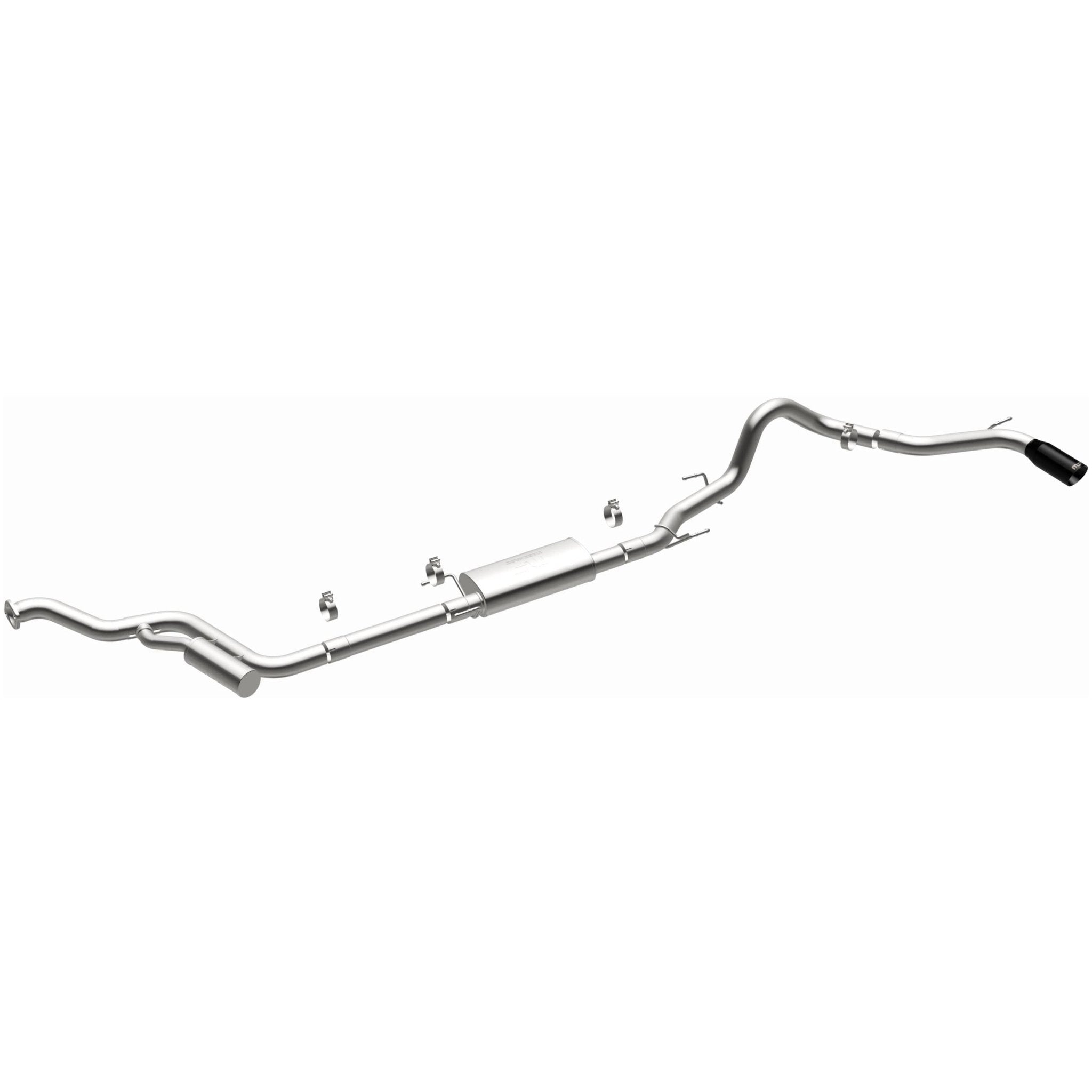MagnaFlow Exhaust ProductsMagnaFlow Exhaust Products MagnaFlow 2024 Toyota Tacoma SPEQ Series Black Chrome Cat - Back Performance Exhaust System | 19680