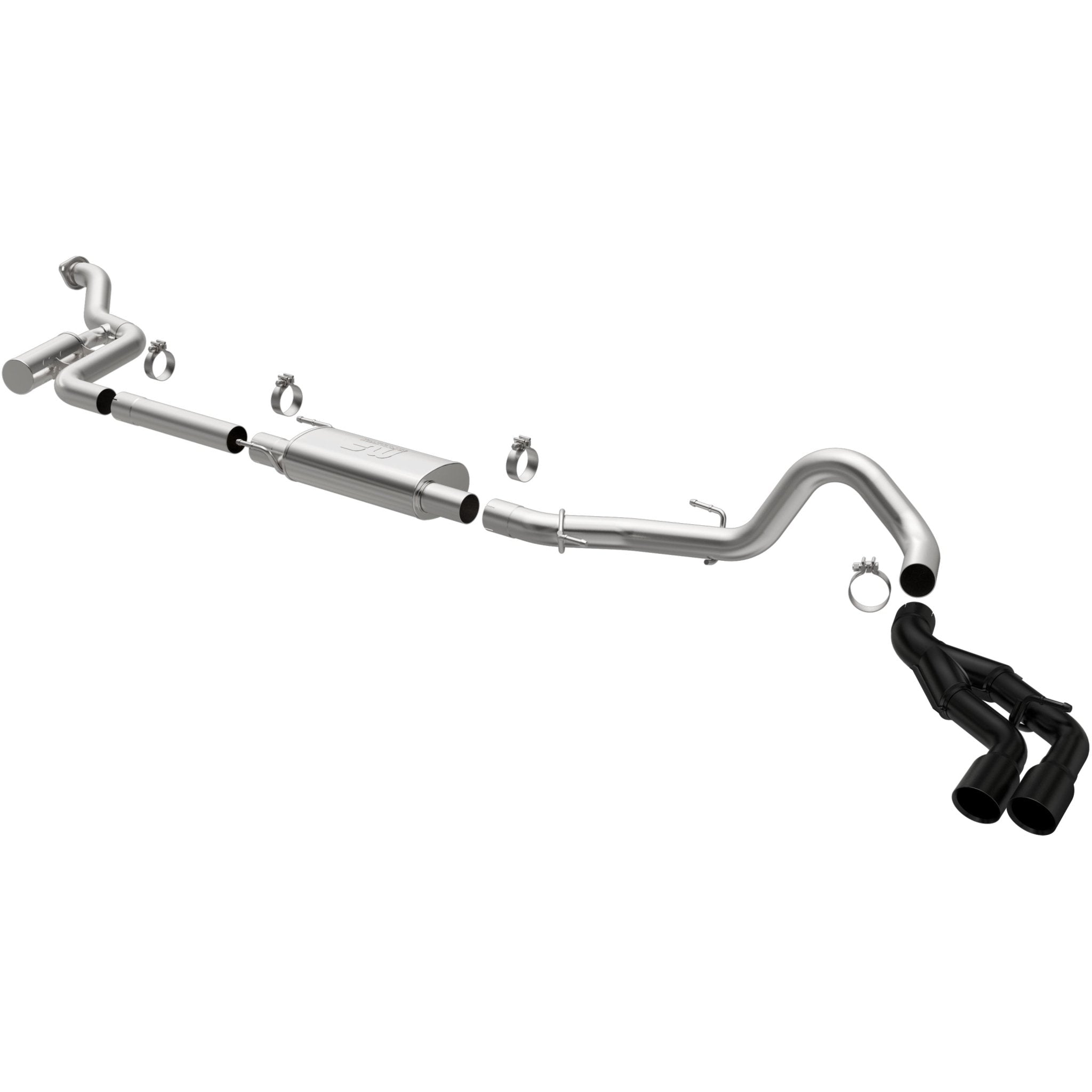 MagnaFlow Exhaust ProductsMagnaFlow Exhaust Products MagnaFlow 2024 Toyota Tacoma SPEQ Series Black Cat - Back Performance Exhaust System | MPN 19681