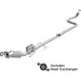 MagnaFlow Exhaust ProductsMagnaFlow Exhaust Products MagnaFlow 2014 - 2016 Toyota Prius C California Grade CARB Compliant Direct - Fit Catalytic Converter | 5671456