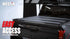 Westin Hard Tri-Fold Tonneau Cover on a pickup truck, featuring rugged design and secure fit.
