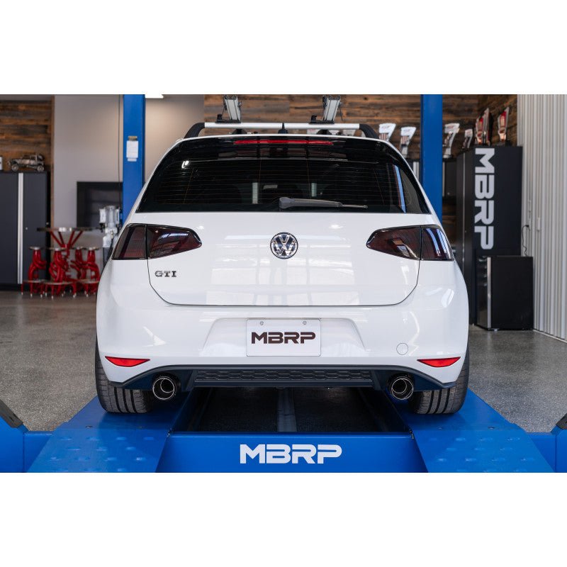 MBRP Inc.MBRP 3" Cat Back Dual Exhaust System Dual Rear Exit | Fits 2015 - 2021 Volkswagen Golf GTI MK7 MK7.5