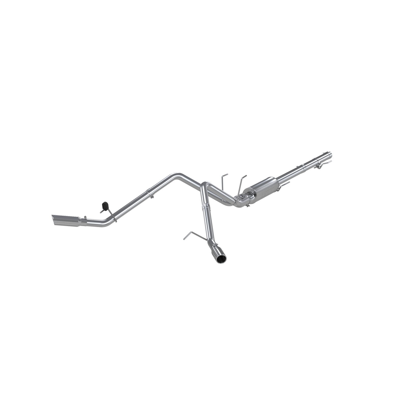 MBRP Inc.Cat Back Exhaust System Dual Split Side Aluminized Steel For 09 - 18 RAM 1500 5.7L/ 2019 - 23 RAM 1500 Classic 5.7L MBRP