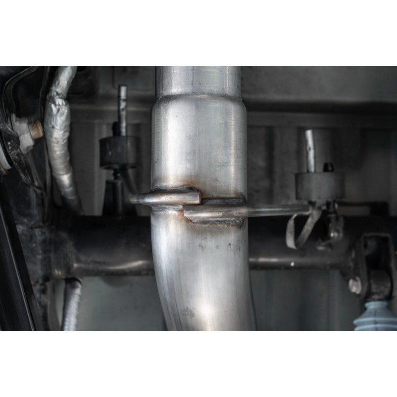 MBRP Inc.MBRP 4" Cat Back Single Side Exit Exhaust Aluminized Steel | Fits 2014 - 2024 RAM 2500 3500 6.4L Hemi V8