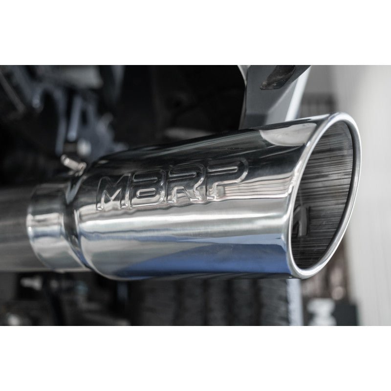 MBRP Inc.MBRP 4" Cat Back Single Side Exit Exhaust Aluminized Steel | Fits 2014 - 2024 RAM 2500 3500 6.4L Hemi V8