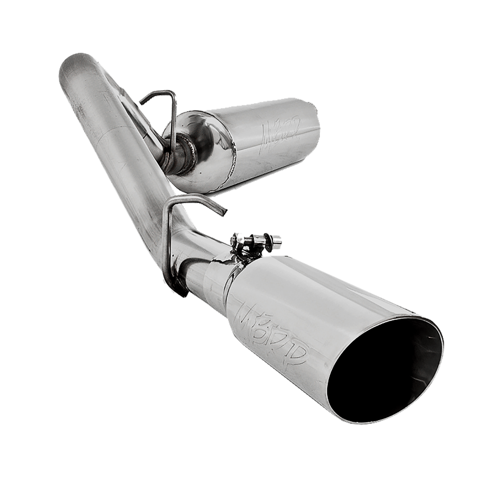 MBRP Inc.Jeep TJ Cat Back Exhaust System Single Side T409 Stainless Steel For 00 - 06 Wrangler TJ MBRP