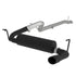 MBRP Inc.Cat Back Exhaust System Single Rear Exit Black For 12 - 18 Jeep Wrangler/Rubicon JK 3.6L 2/4 Door MBRP