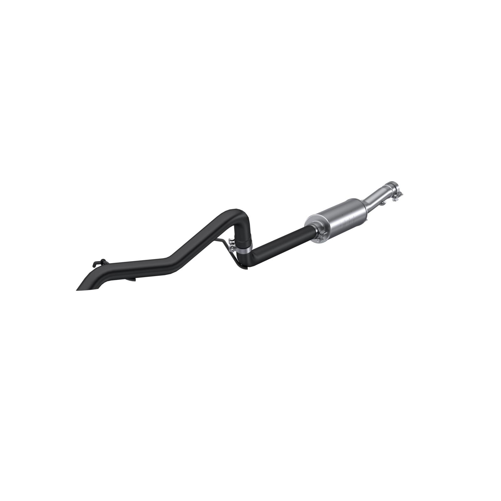 MBRP Inc.Cat Back Exhaust System Single Rear Exit Off Road Black For 12 - 18 Jeep Wrangler/Rubicon JK 3.6L V6 2/4 Door MBRP