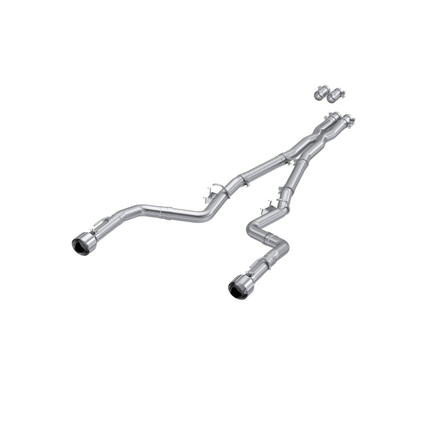 MBRP Inc.MBRP 3" Cat Back Exhaust Dual Rear Exit with Dual Tips | Fits 2015 - 2023 Dodge Charger 6.2L 6.4L